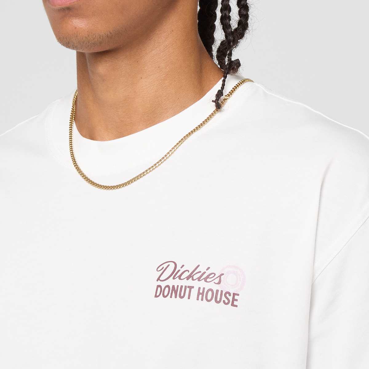 Dickies Donut House Tee Short Sleeve Men T-Shirts & Polo's wit Maat S Kleding