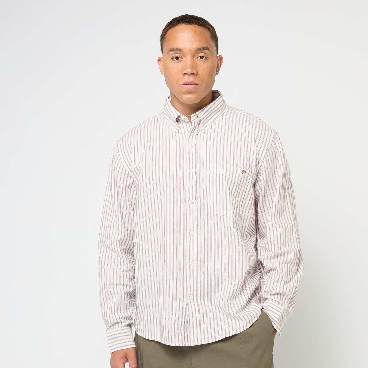 Selected, Dickies, Gallatin Shirt Longsleeve, red