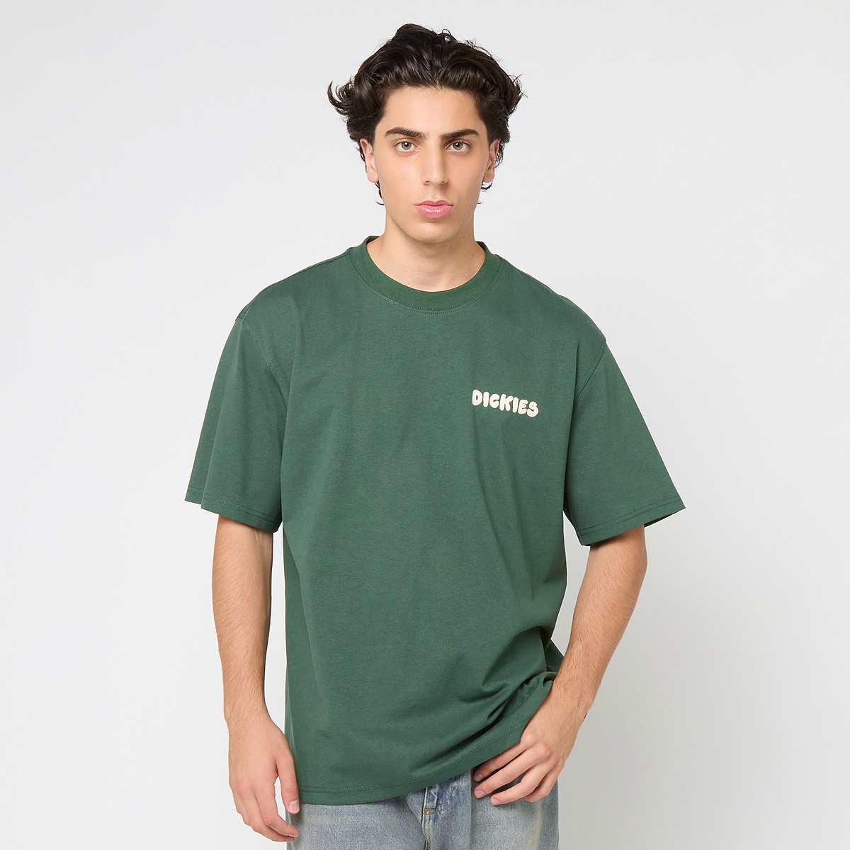 Dickies GORDONSVILLE TEE SS pine needle men T-Shirts & Polo's groen Maat S Kleding
