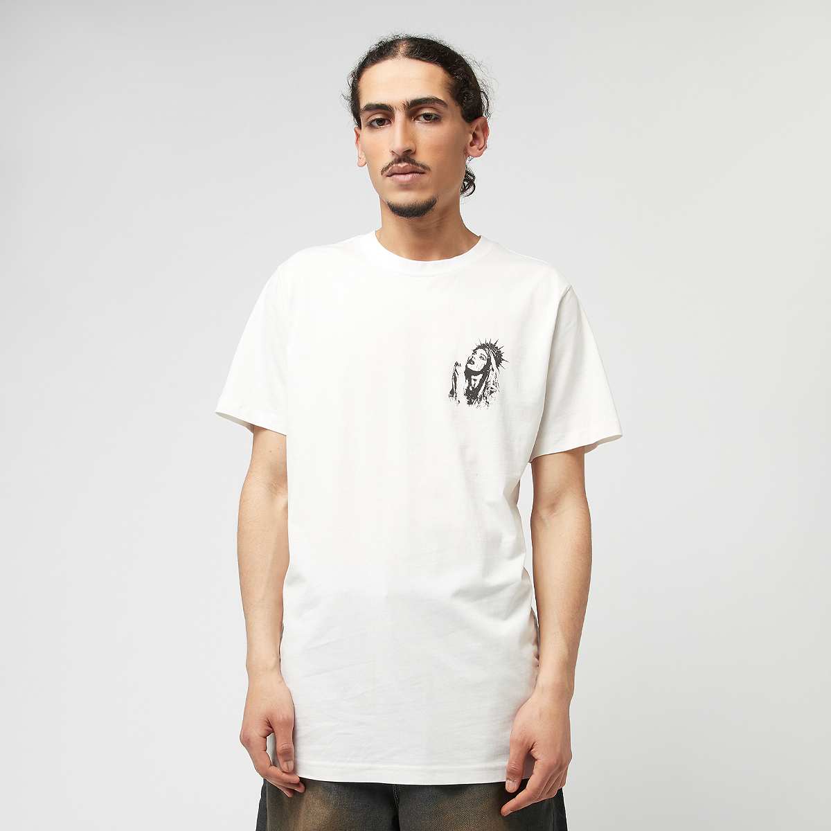 mister tee Faith In Mary men T-Shirts & Polo's wit Maat XS Kleding