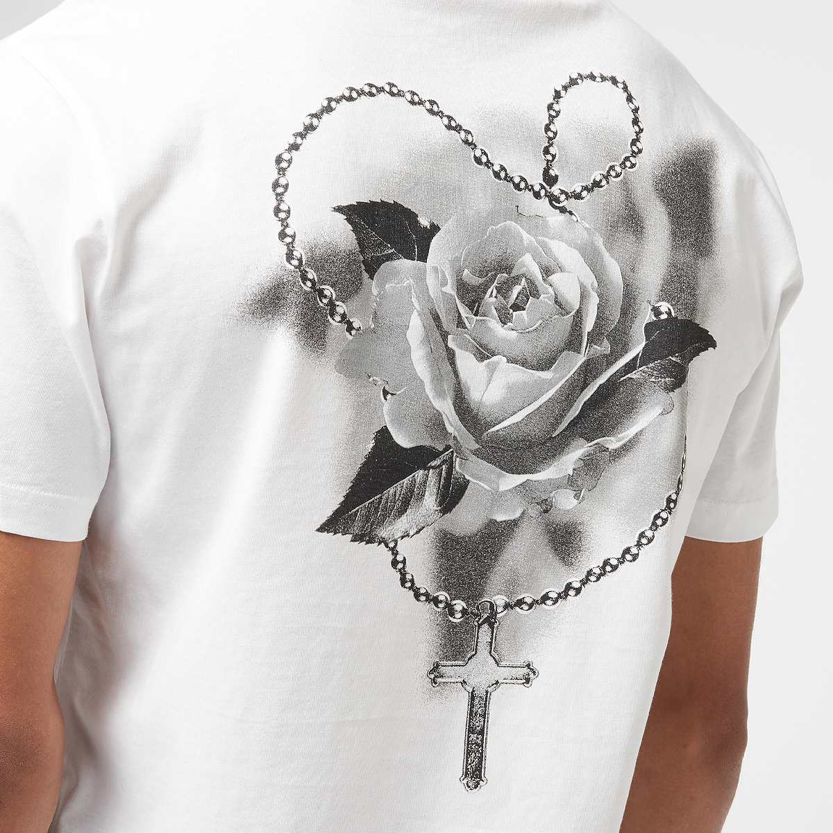 Mister Tee Cross Rosary Tee — photo 4