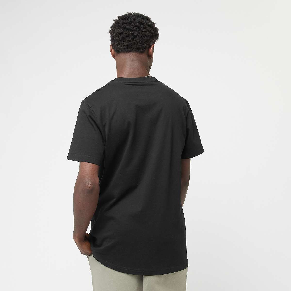 mister tee Faith Meets Strength men T-Shirts & Polo's zwart Maat XS Kleding