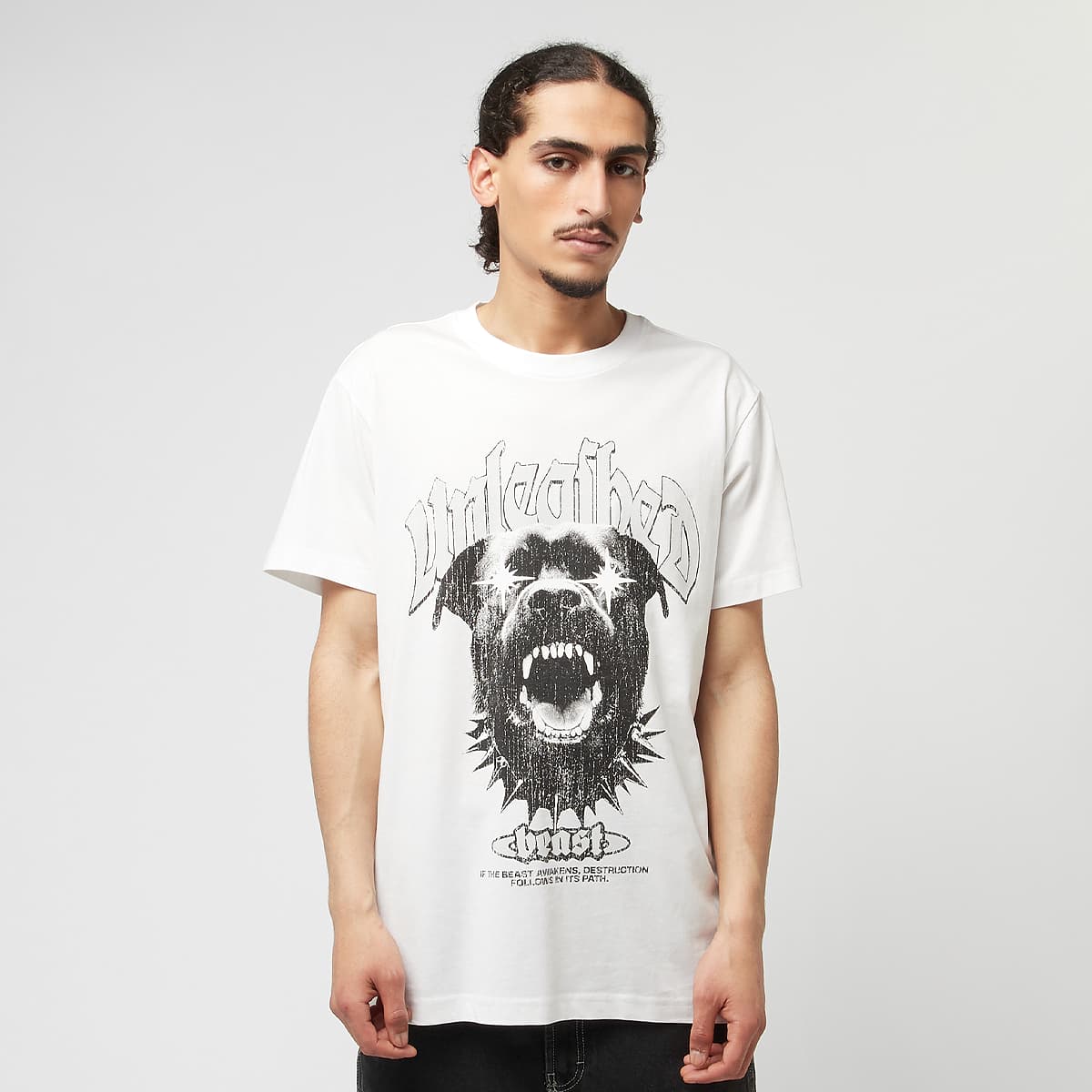 Mister Tee, The Unleashed Beast Tee, white