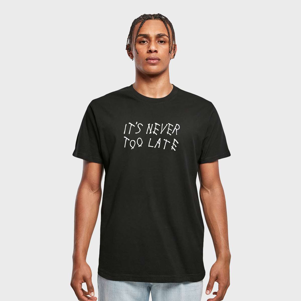 Mister Tee, It Is Never Too Late Tee black, black