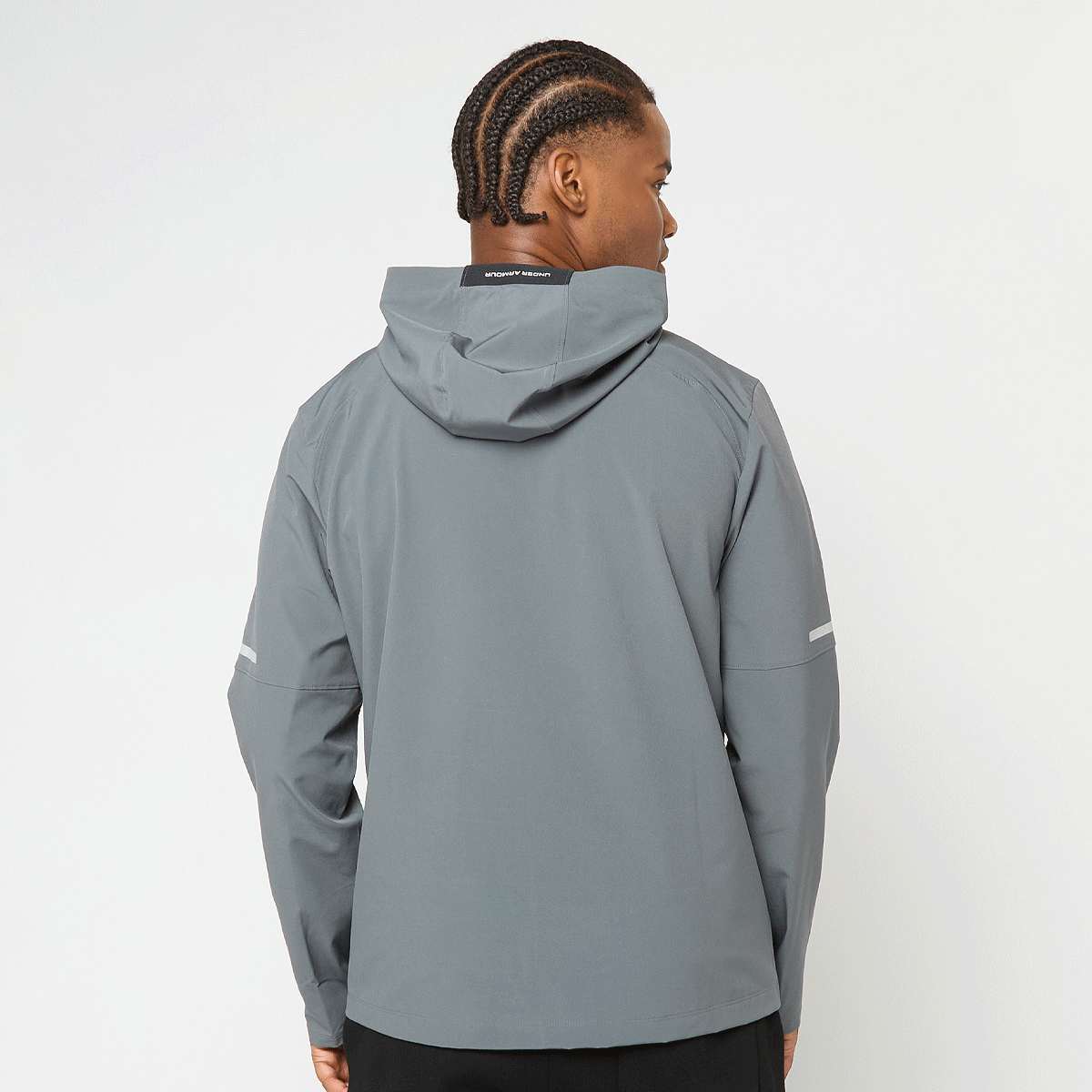 Under Armour Tech Utility Woven Jacket Men Trainingspakken grijs Maat S Kleding