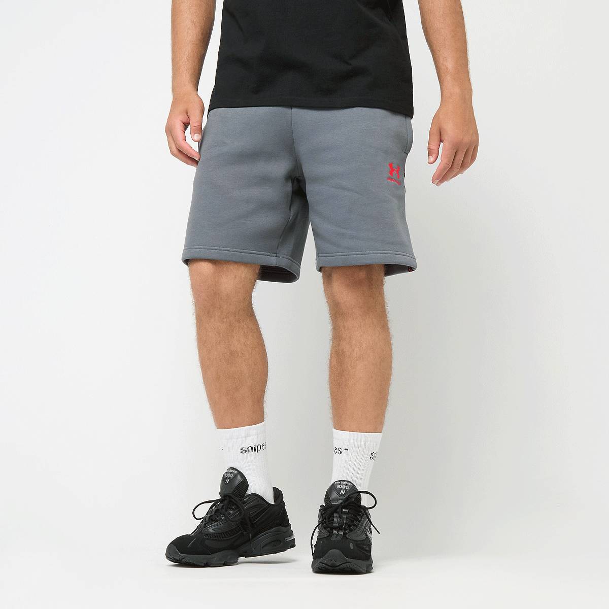 Under Armour, Icon Fleece Short Taping, grey