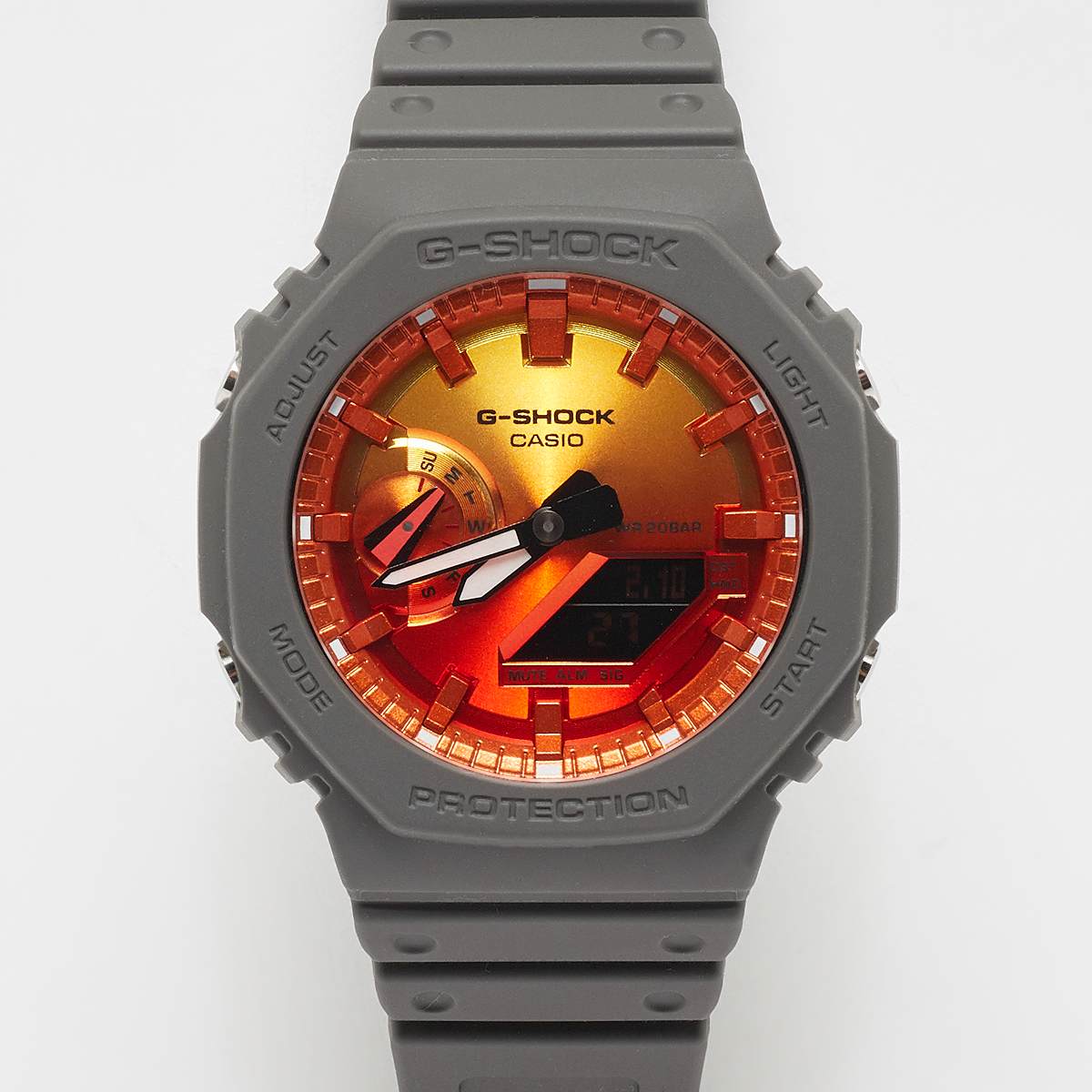 G-SHOCK, GA-2100FL-8AER, multi-colour