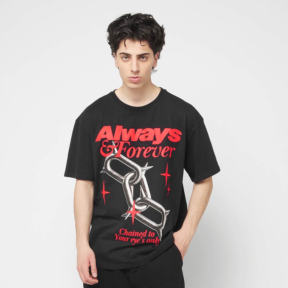 Mister Tee, Always & Forever Oversize Tee, black