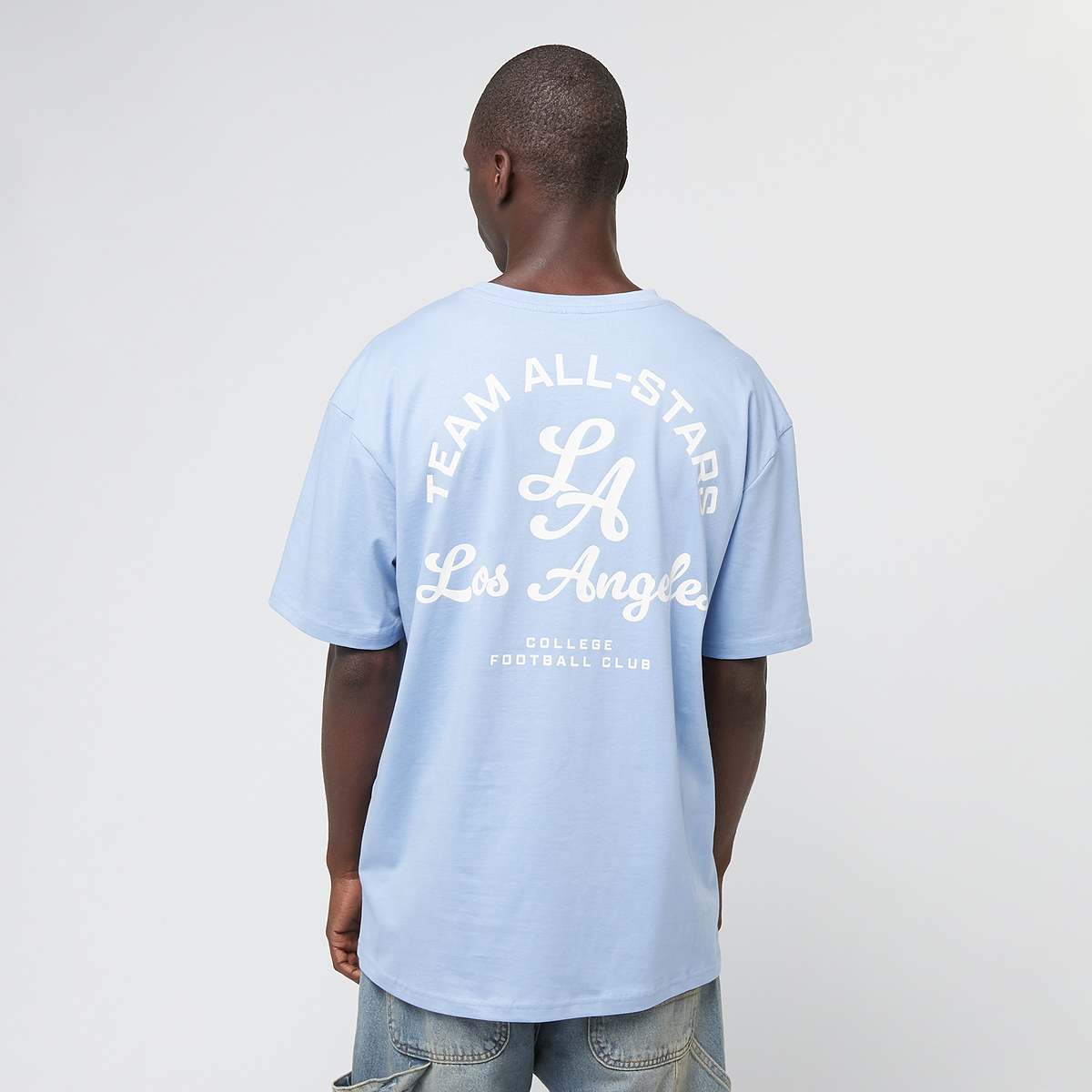 Selected, Mister Tee, LA Football Team Oversize Tee, blue