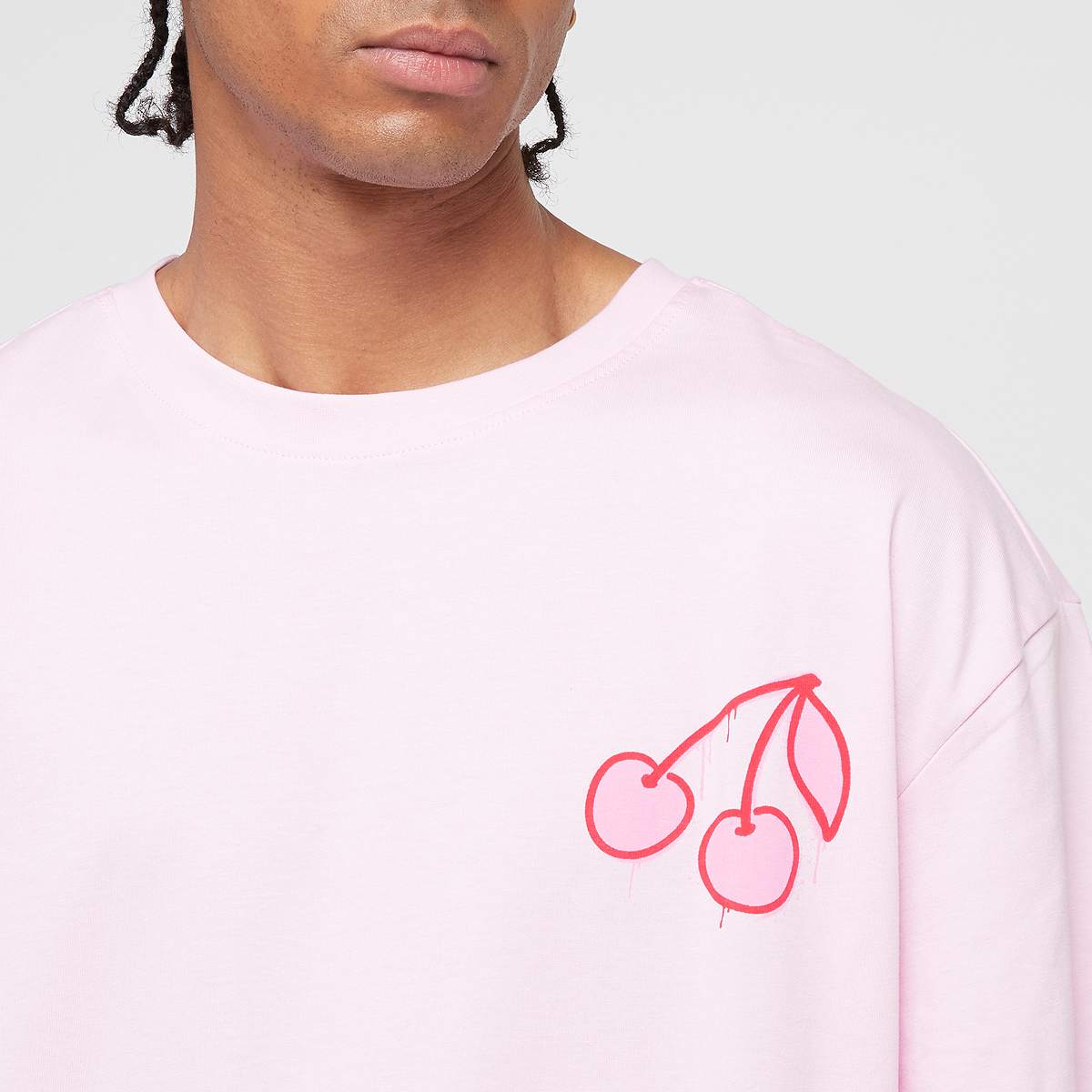 Mister Tee Pink Cherries Oversize Tee — foto 3