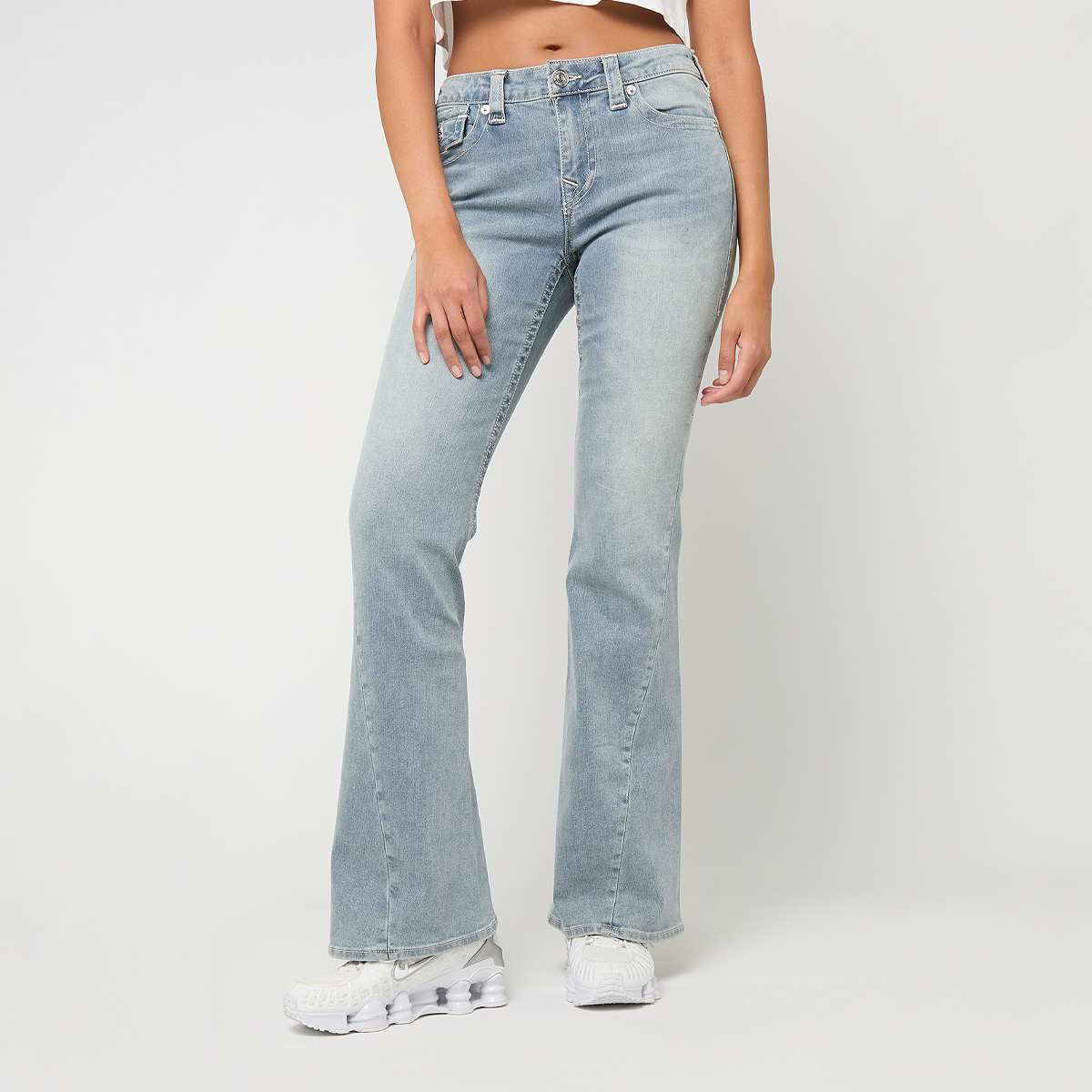 True Religion, Joey Mr Flare Flap, blue