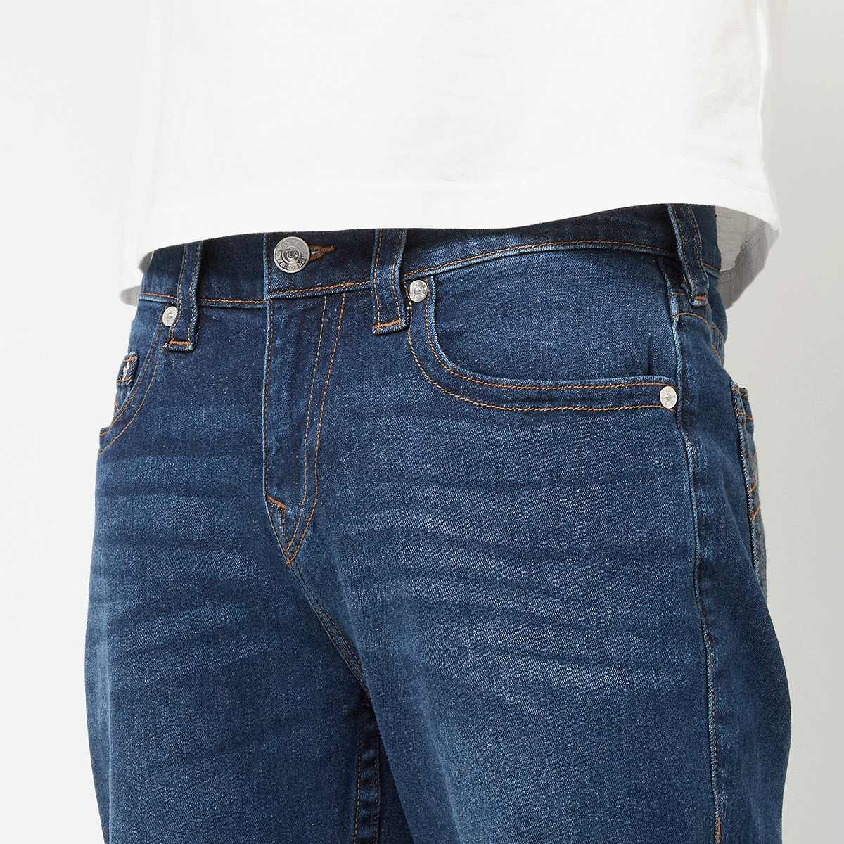 True Religion Rocco Flap SN 32 Inseam 2SB Men Spijkerbroeken blauw Kleding