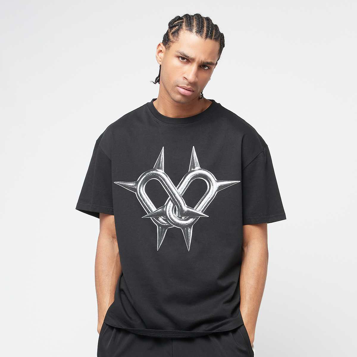 Mister Tee, Together Forever Oversize Tee, black