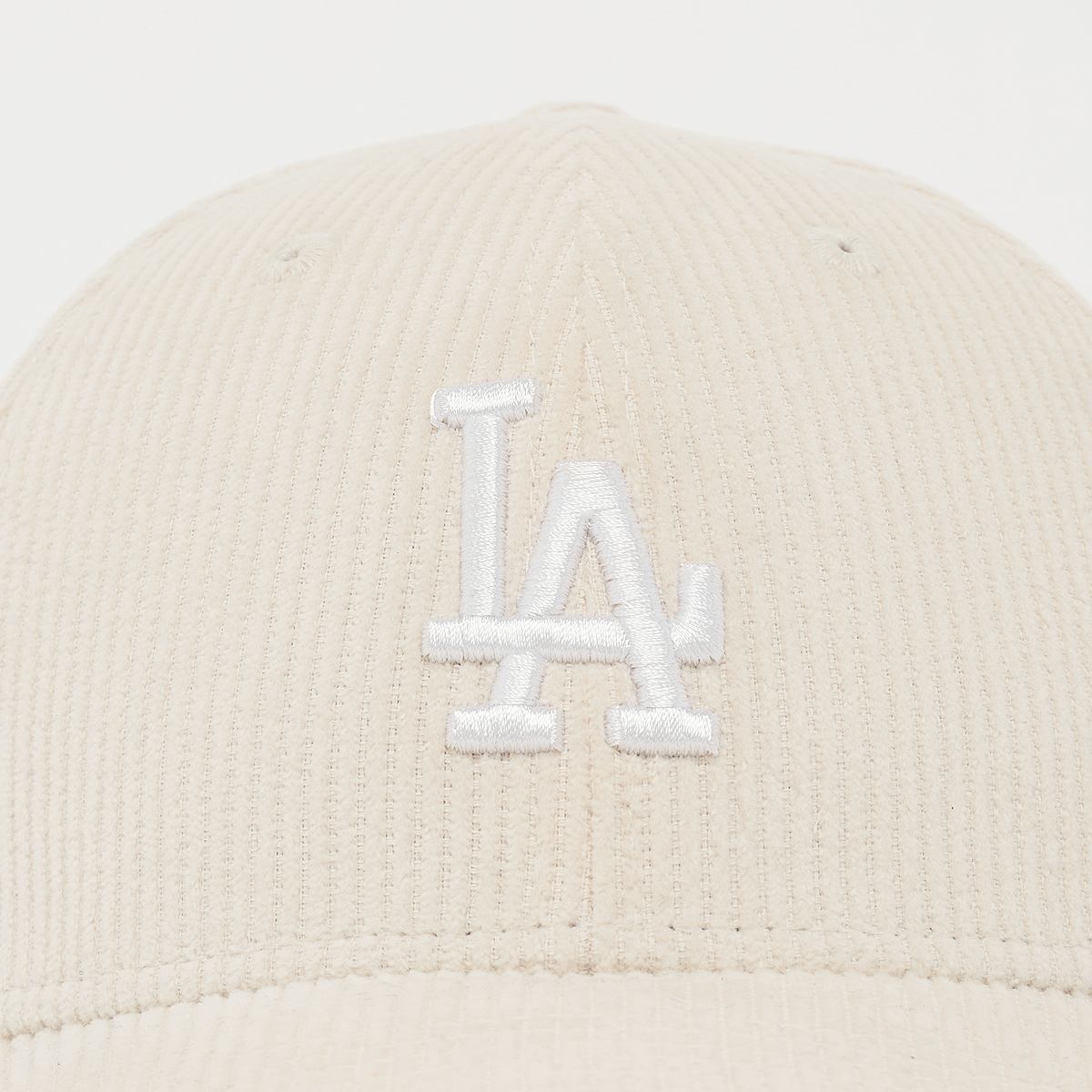new era 9FORTY MCrown Cord Los Angeles Dodgers unisex Caps beige Maat ONE SIZE Accessoires