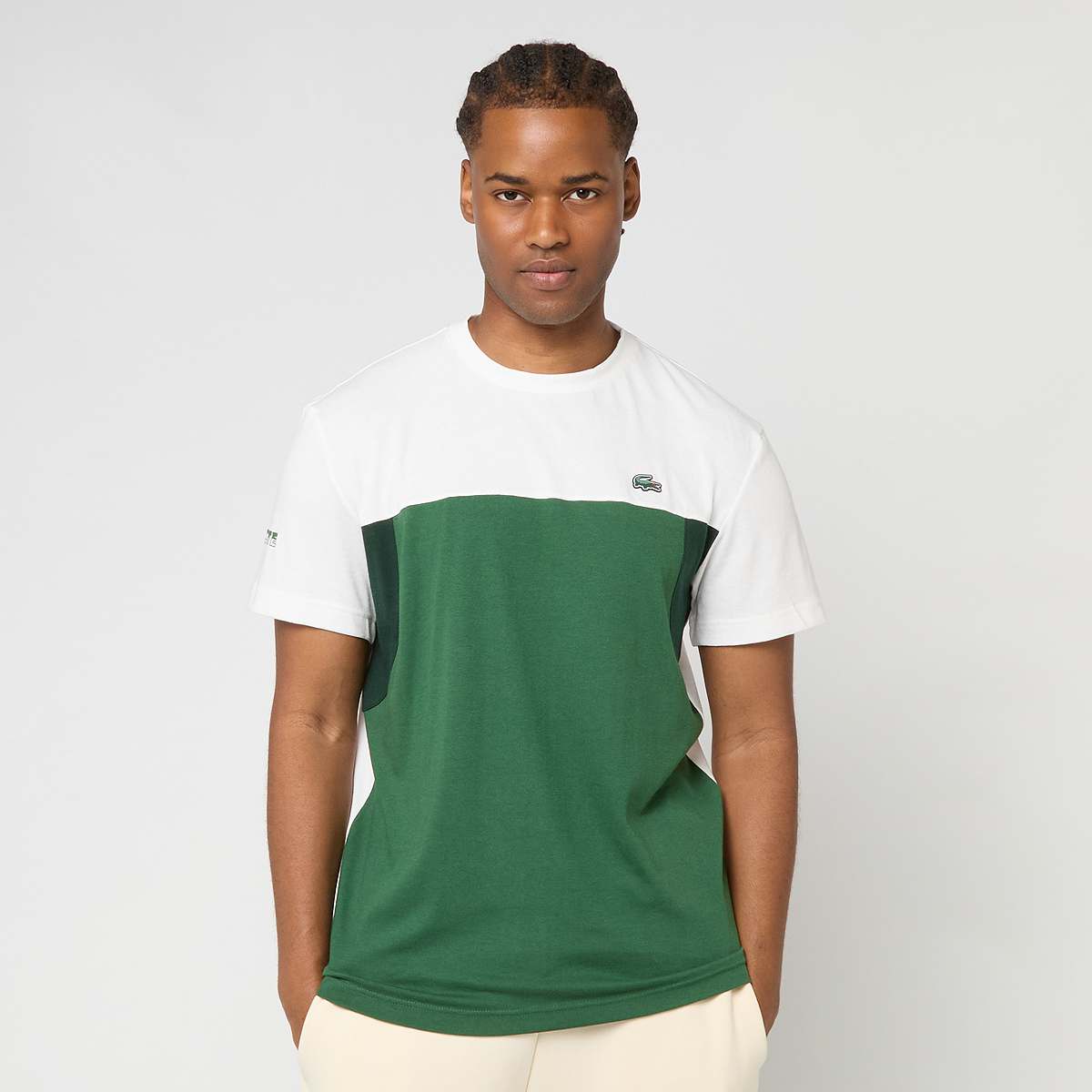 Selected, Lacoste, T-Shirt, green