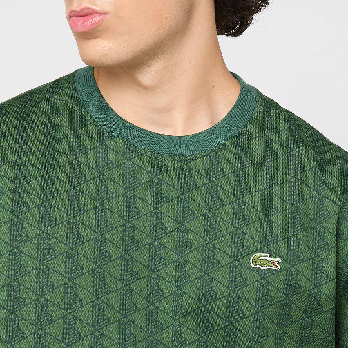 Lacoste T-Shirt Men T-Shirts & Polo's groen Maat S Kleding