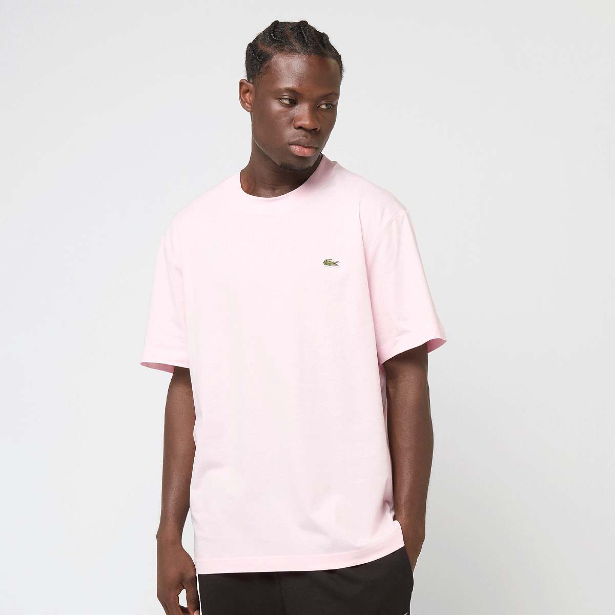 Lacoste T-Shirt men T-Shirts & Polo's lichtroze Maat S Kleding