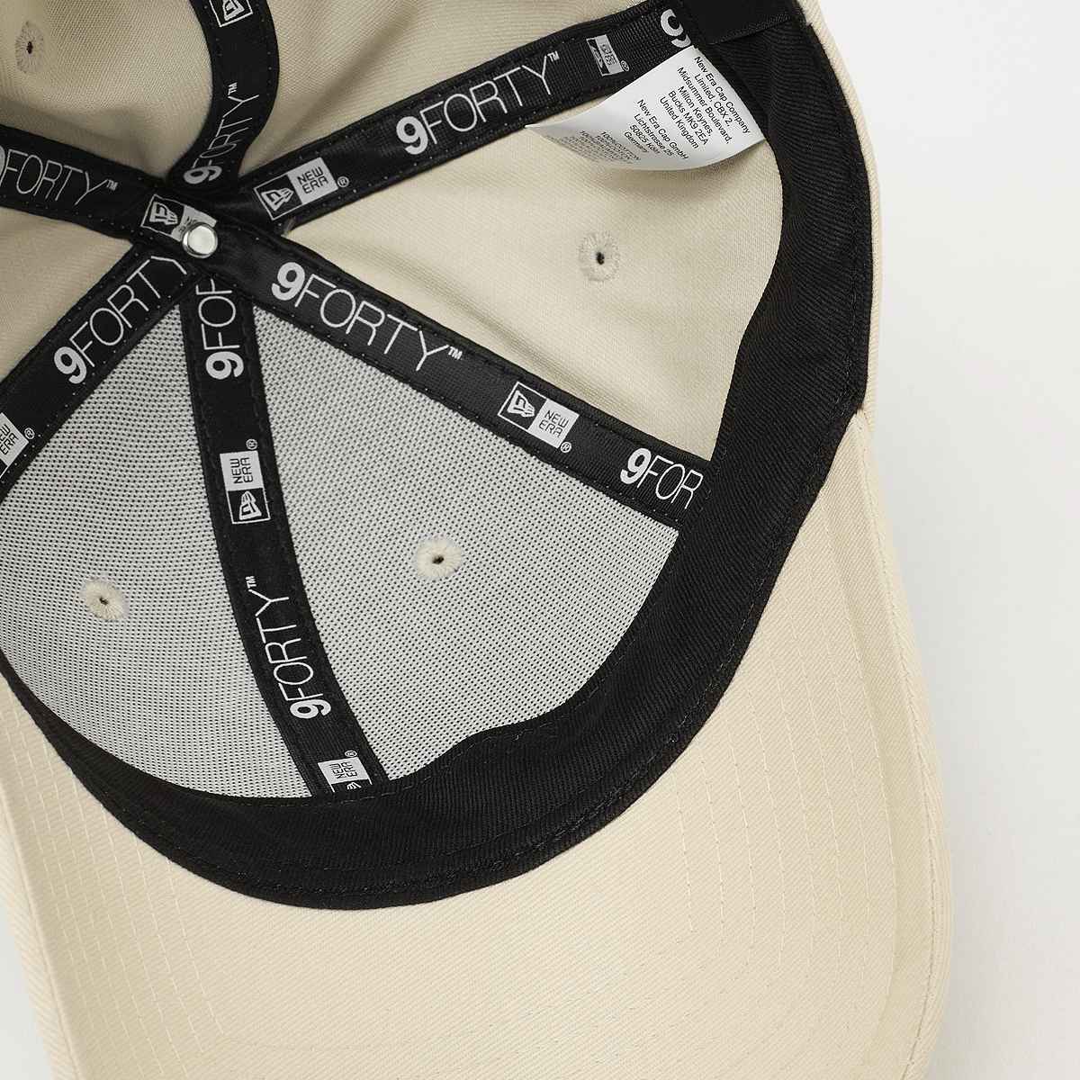 new era FEMALE 9FORTY Metallic Logo York Yankees unisex Caps beige Maat ONE SIZE Accessoires