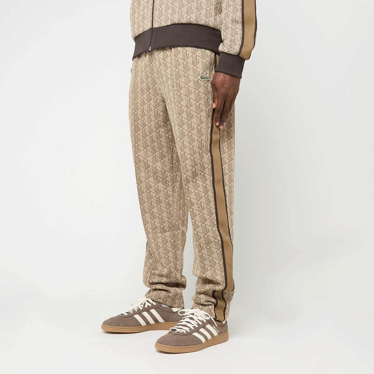 Lacoste Uomo Beige Trainingshose Pantaloni Sportivi Taglia Xl Abbigliamento