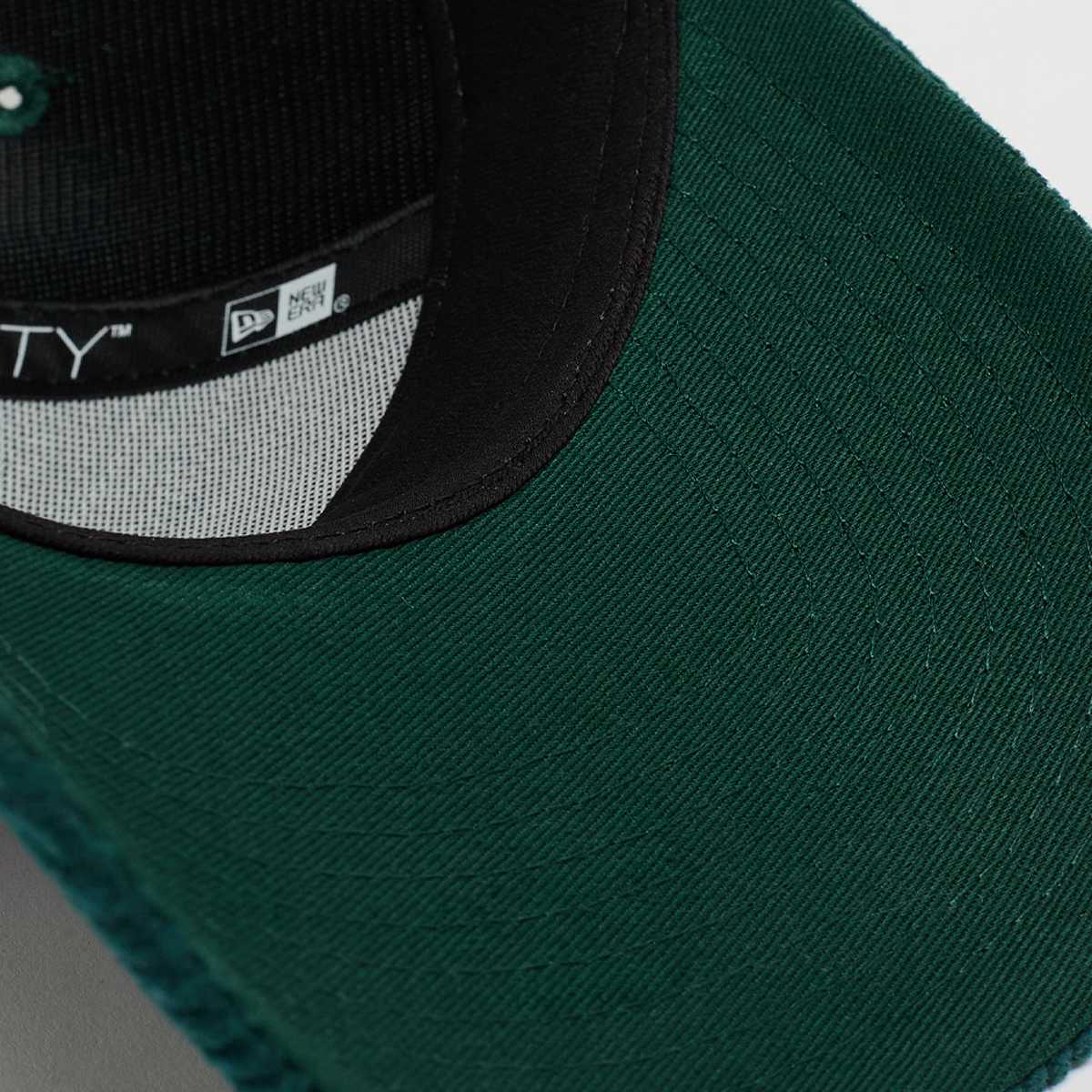 new era FEMALE 9FORTY Cord Los Angeles Dodgers dark green lt purple unisex Caps groen Maat ONE SIZE Accessoires