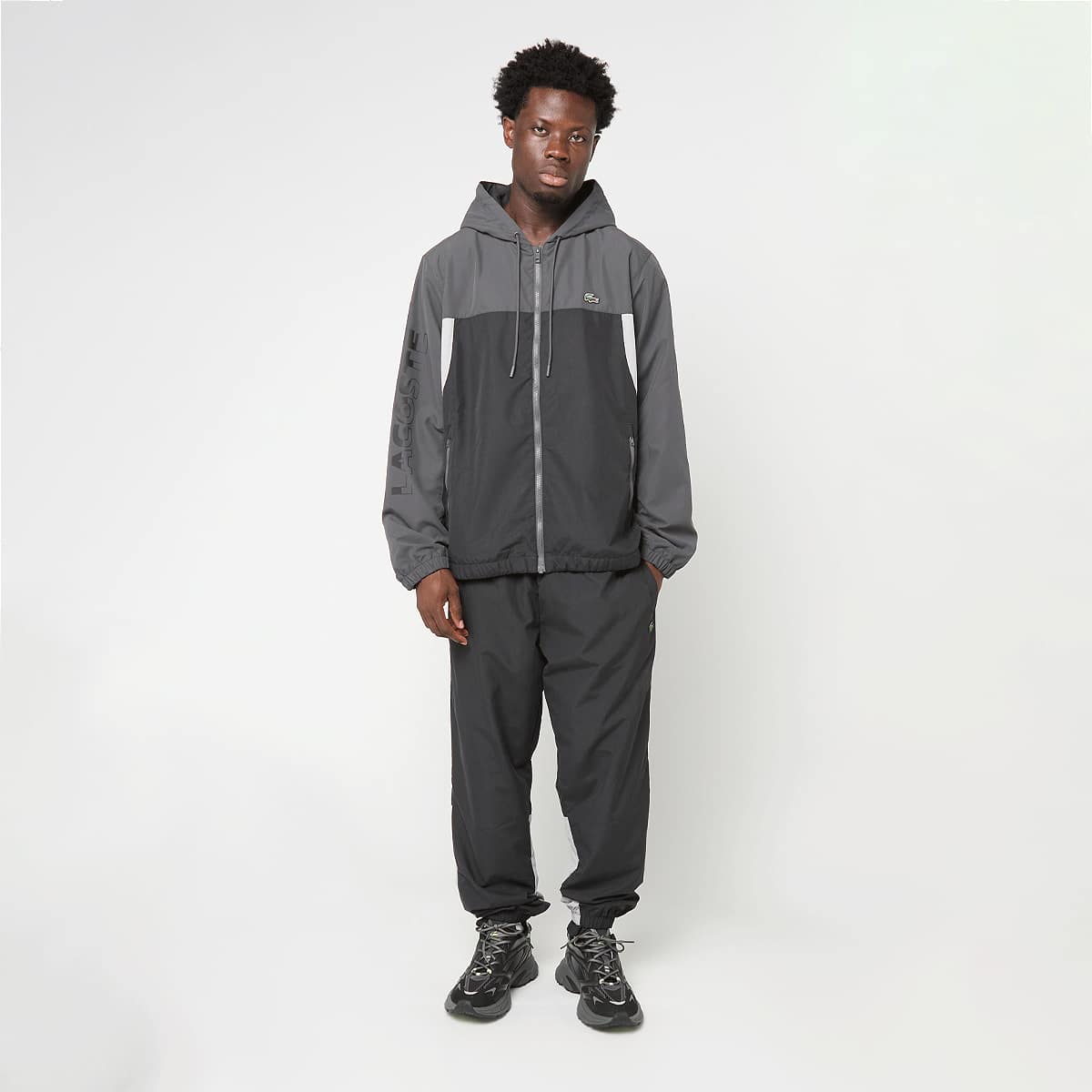 Lacoste Uomo Grigio Trainingsanzug