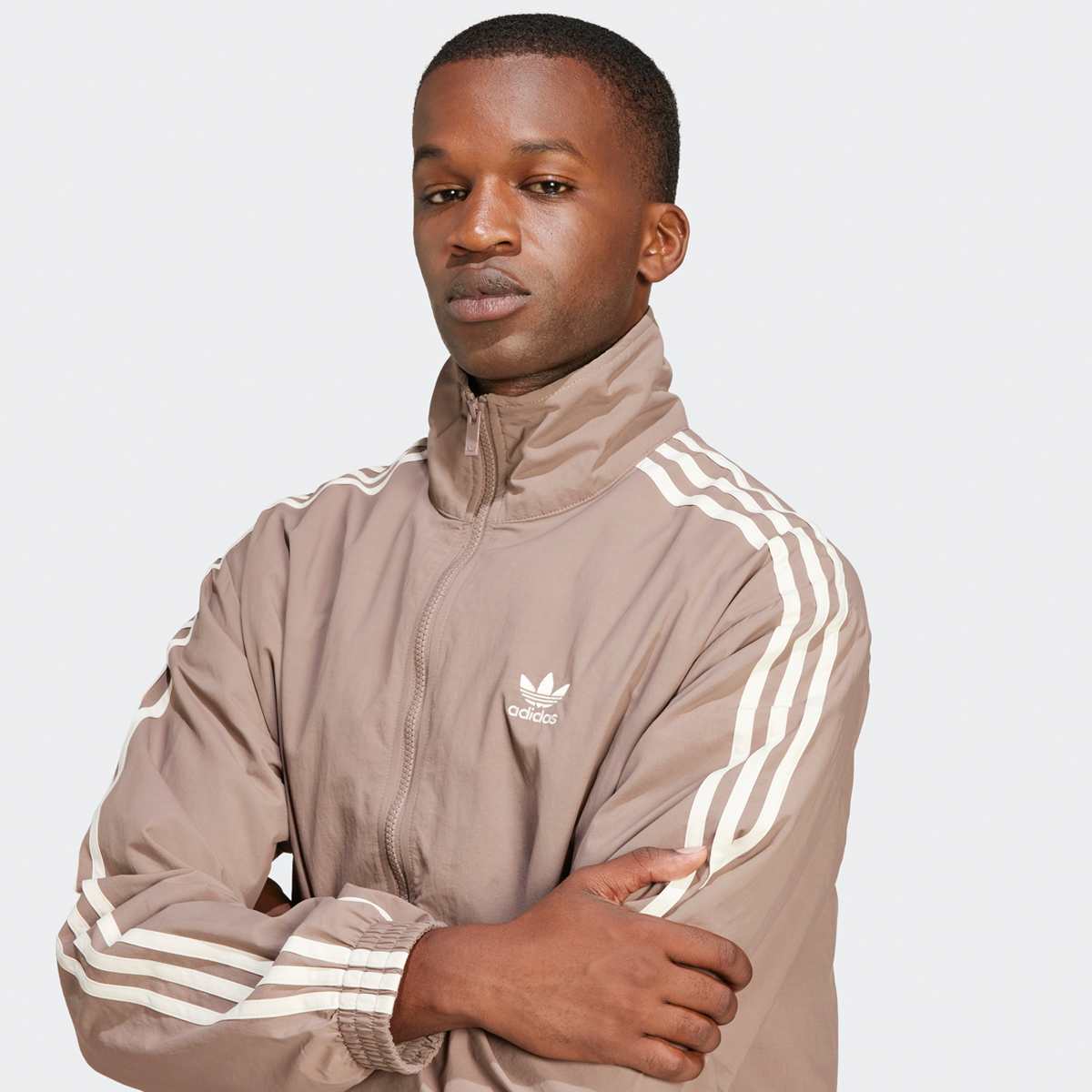 adidas Originals Firebird Track Top men Trainingspakken bruin Maat S Kleding