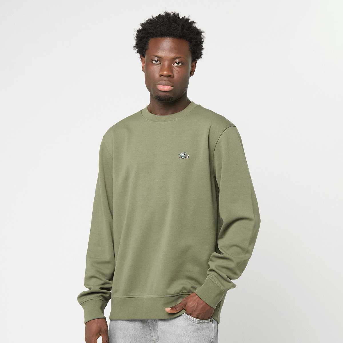 Lacoste Homem Verde Sweatshirt Dark Brown