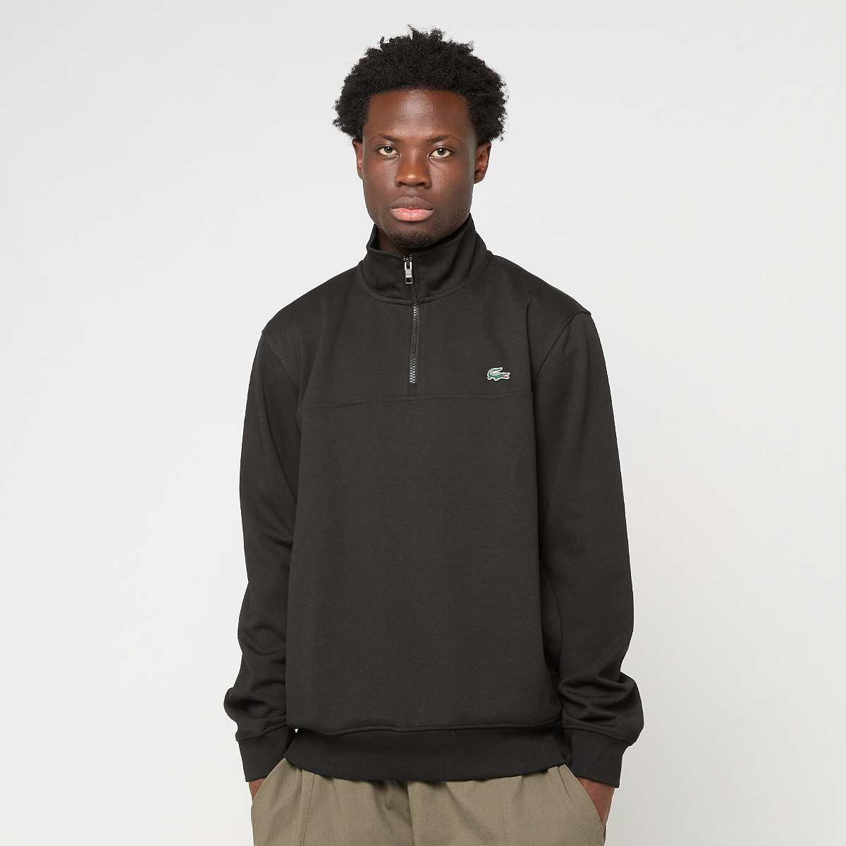 Lacoste Uomo Nero Sweatshirt