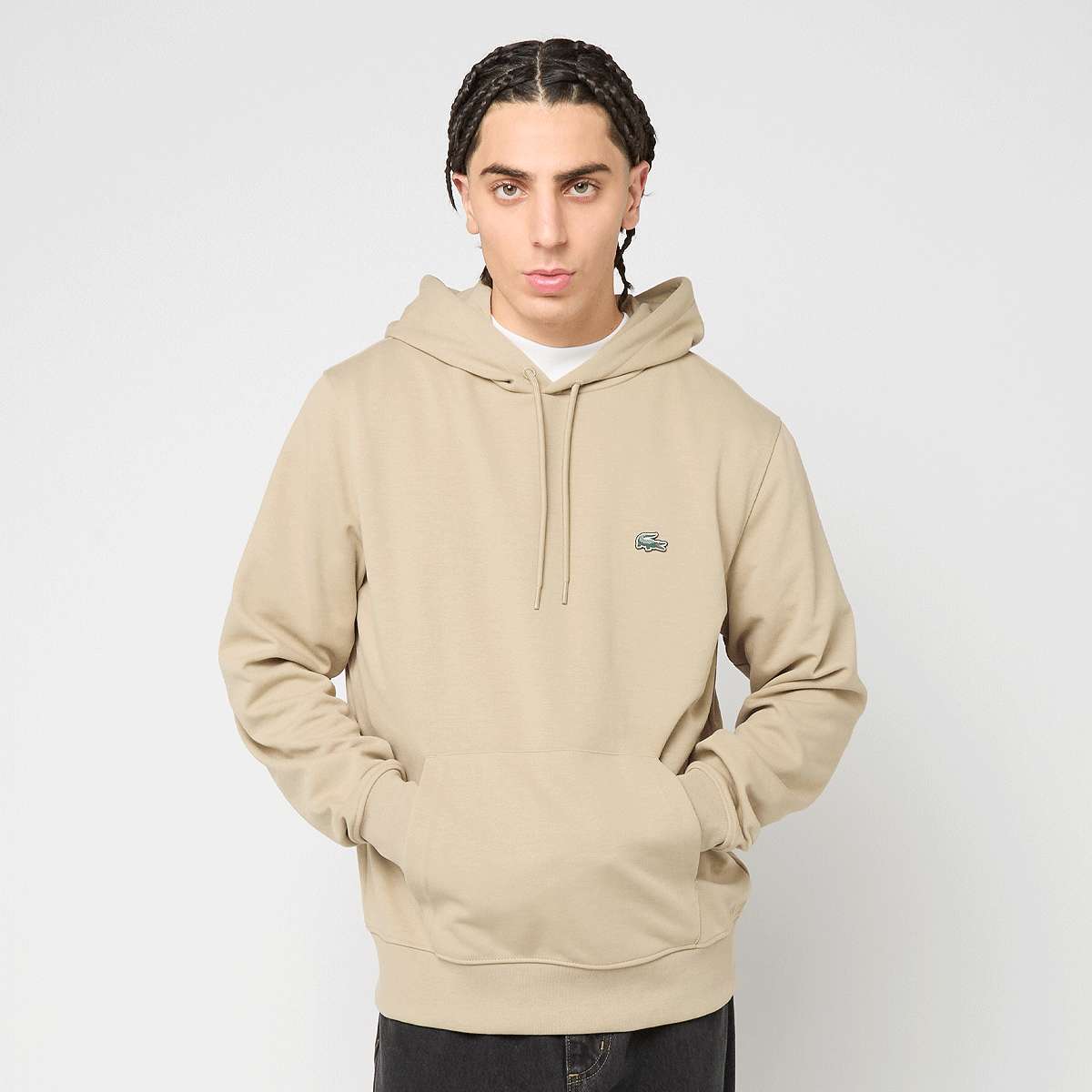 Lacoste Homem Bege Sweatshirt