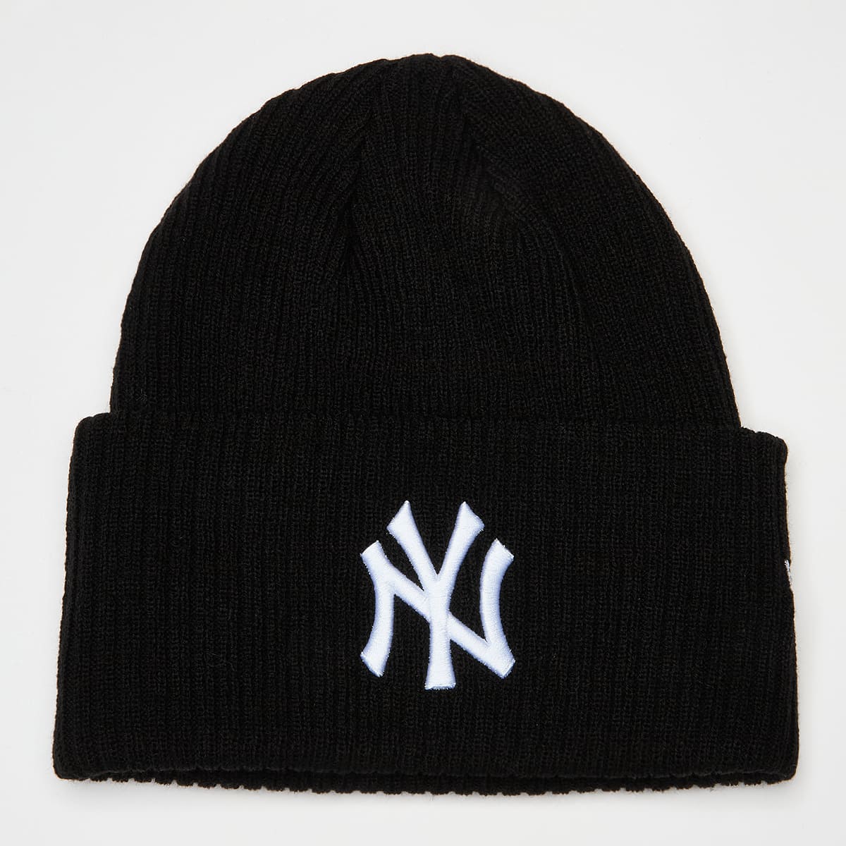 New Era, Wide Cuff Beanie New York Yankees black, black