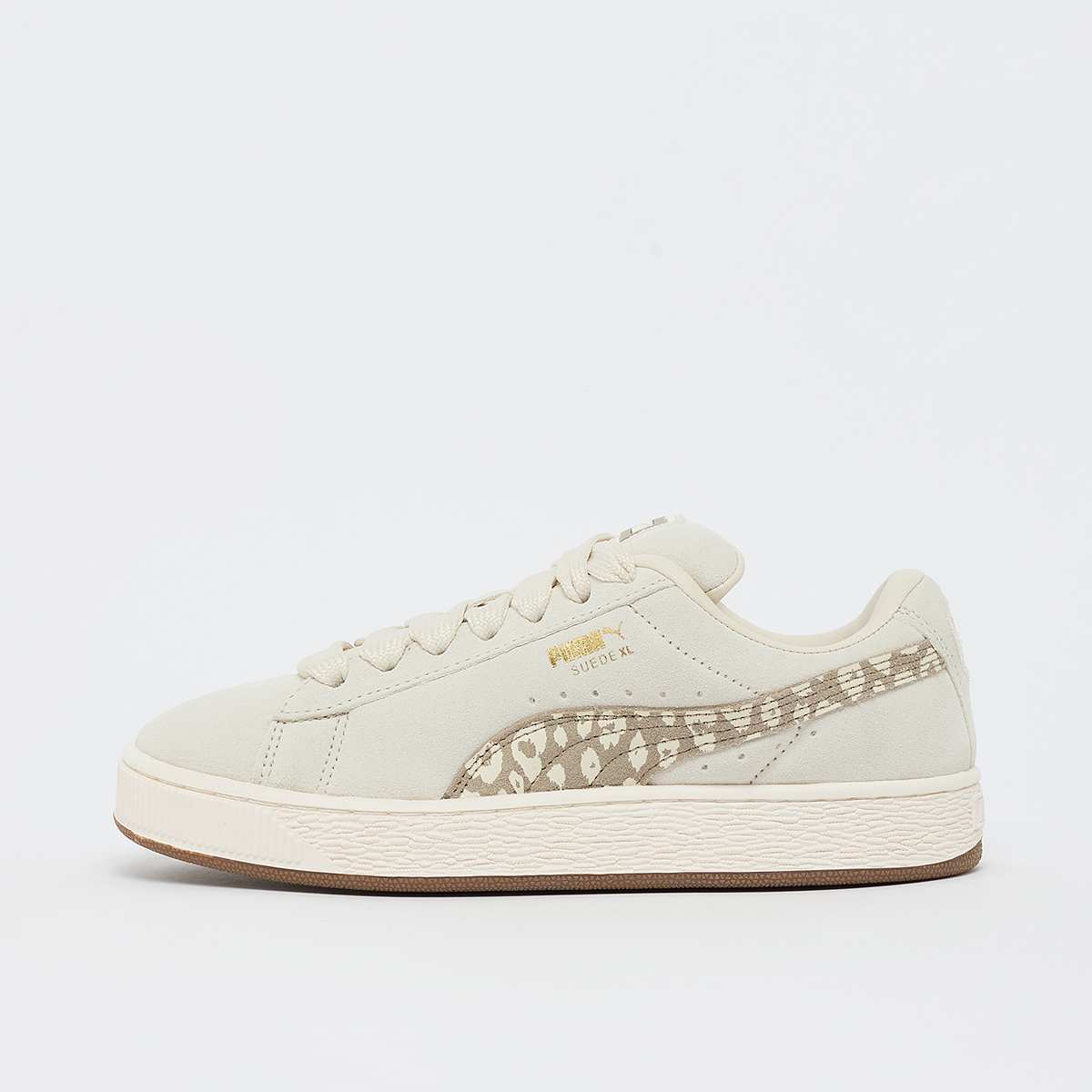 Puma Puma Suede Xl Leopard (gs) Unisex Beige Taille 38 Chaussures