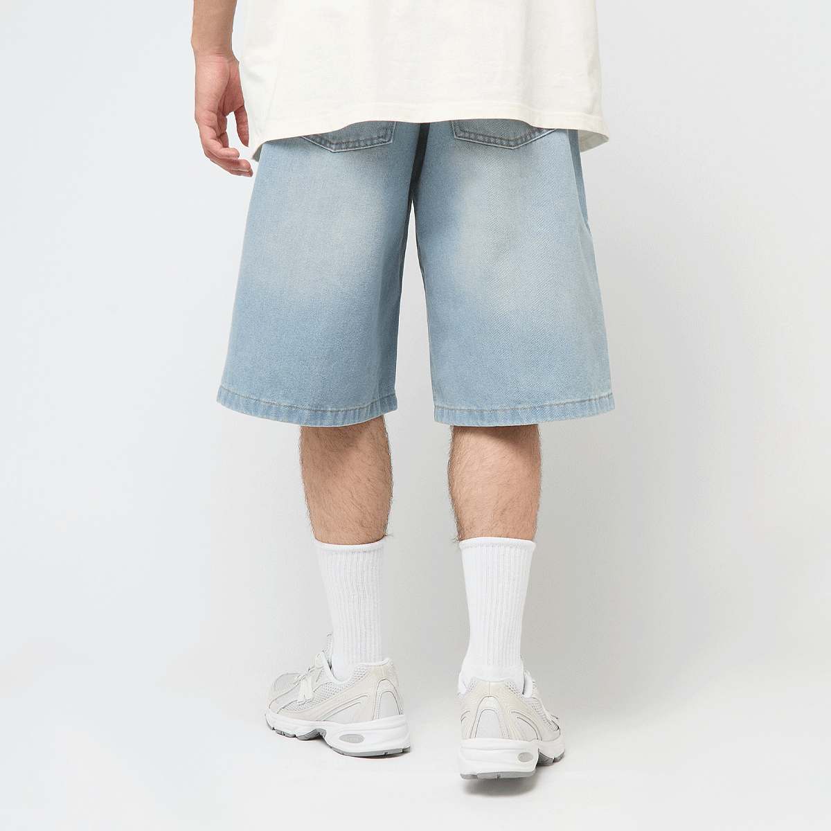 SNIPES Jimmy Baggy Denim Shorts Men blauw Kleding