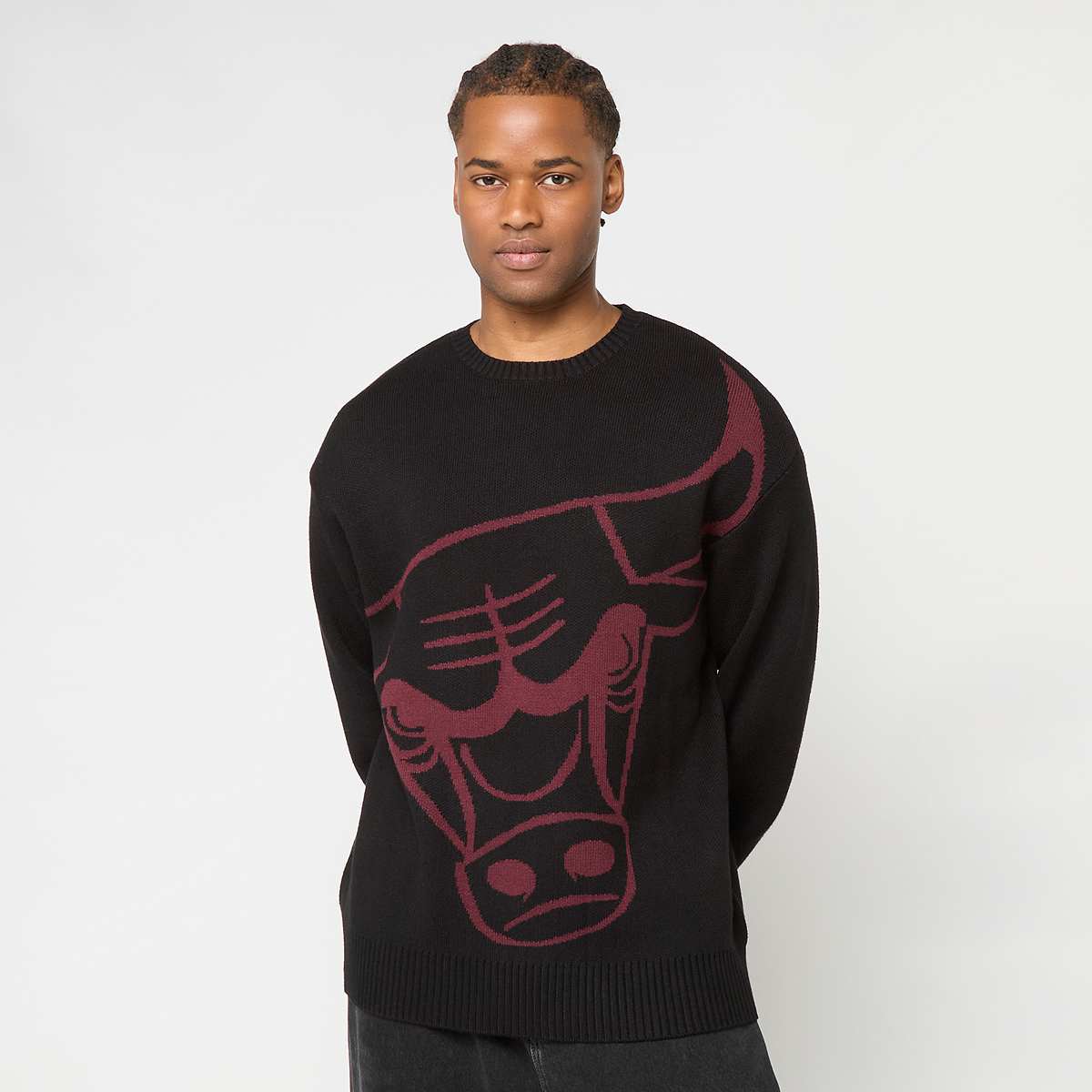 New Era, NBA Knit Sweater Chicago Bulls, black