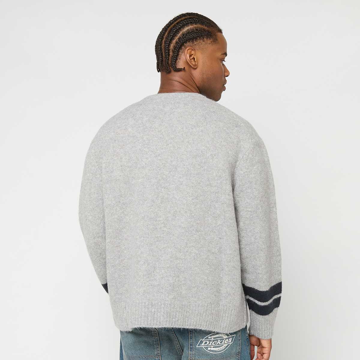 new era MLB Knit Sweater York Yankees Men Hoodies & Sweaters grijs Maat S Kleding