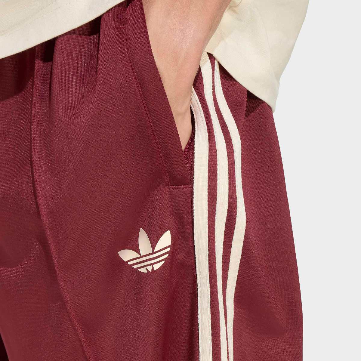 adidas Originals Loose Trackpant Men Trainingsbroeken rood Maat L Kleding
