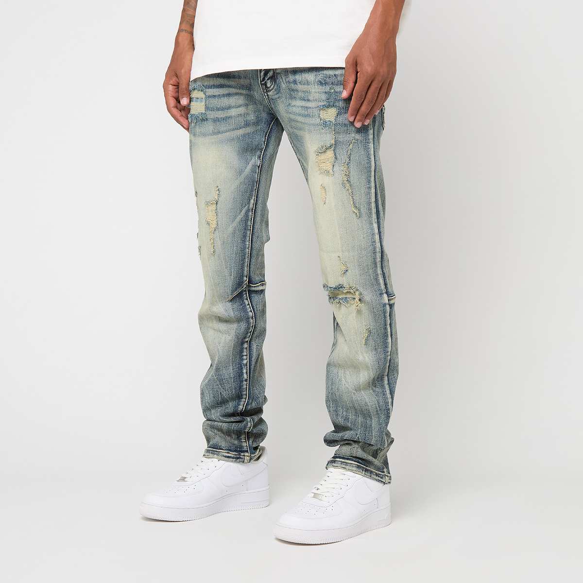 Smoke Rise, VINTAGE WASHES JEANS IMPERIAL BLUE, blue