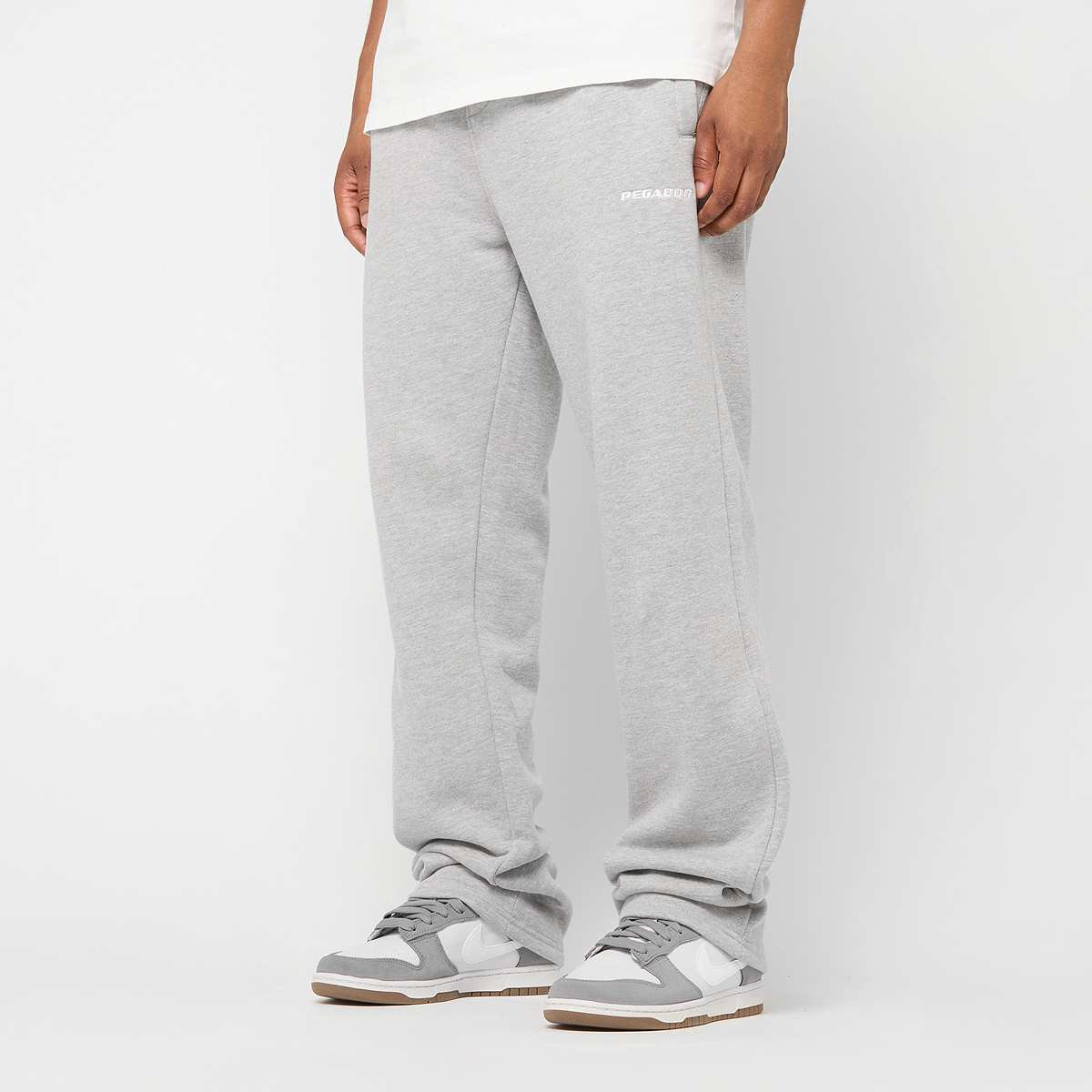 Pegador, Logo Wide Sweat Pants, grey