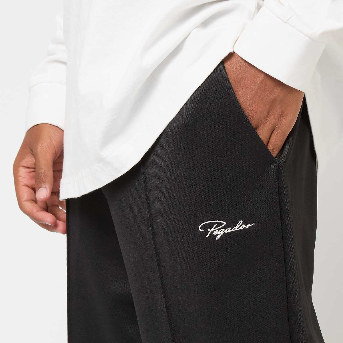 Pegador Motus Track Pants Men Trainingsbroeken zwart Maat M Kleding