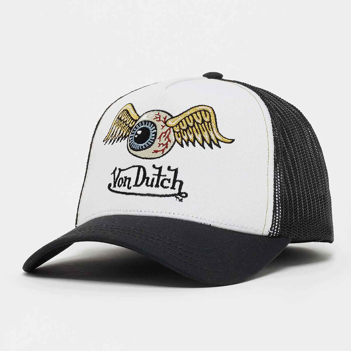 Von Dutch Originals, Trucker Flying Eyeball, white