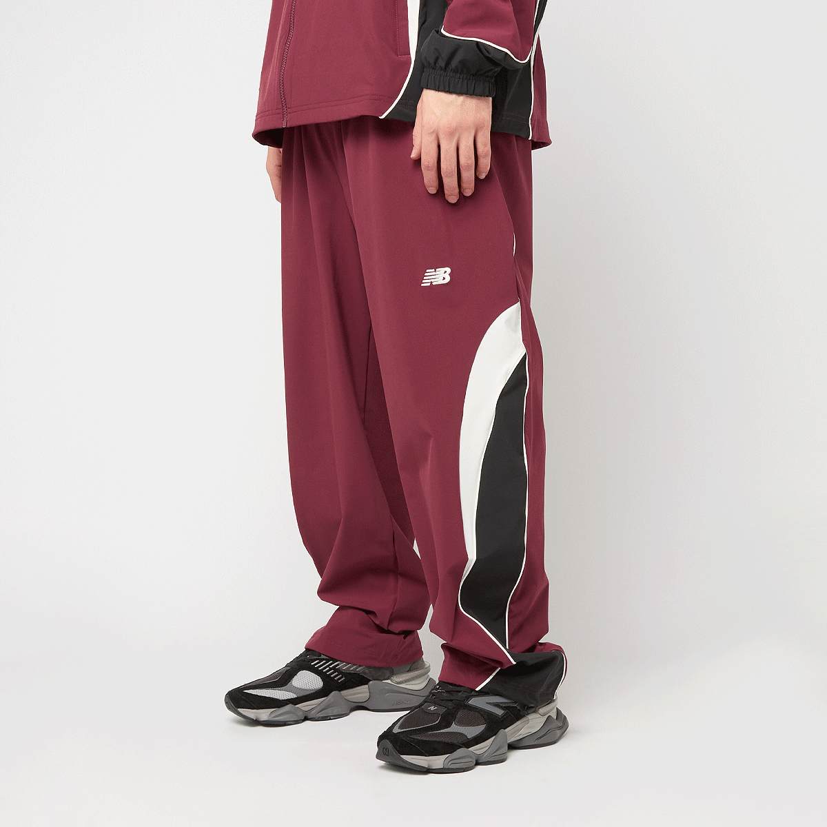 New Balance Herren Rot In Game Woven Trackpant Trainingshosen Größe Xl Bekleidung