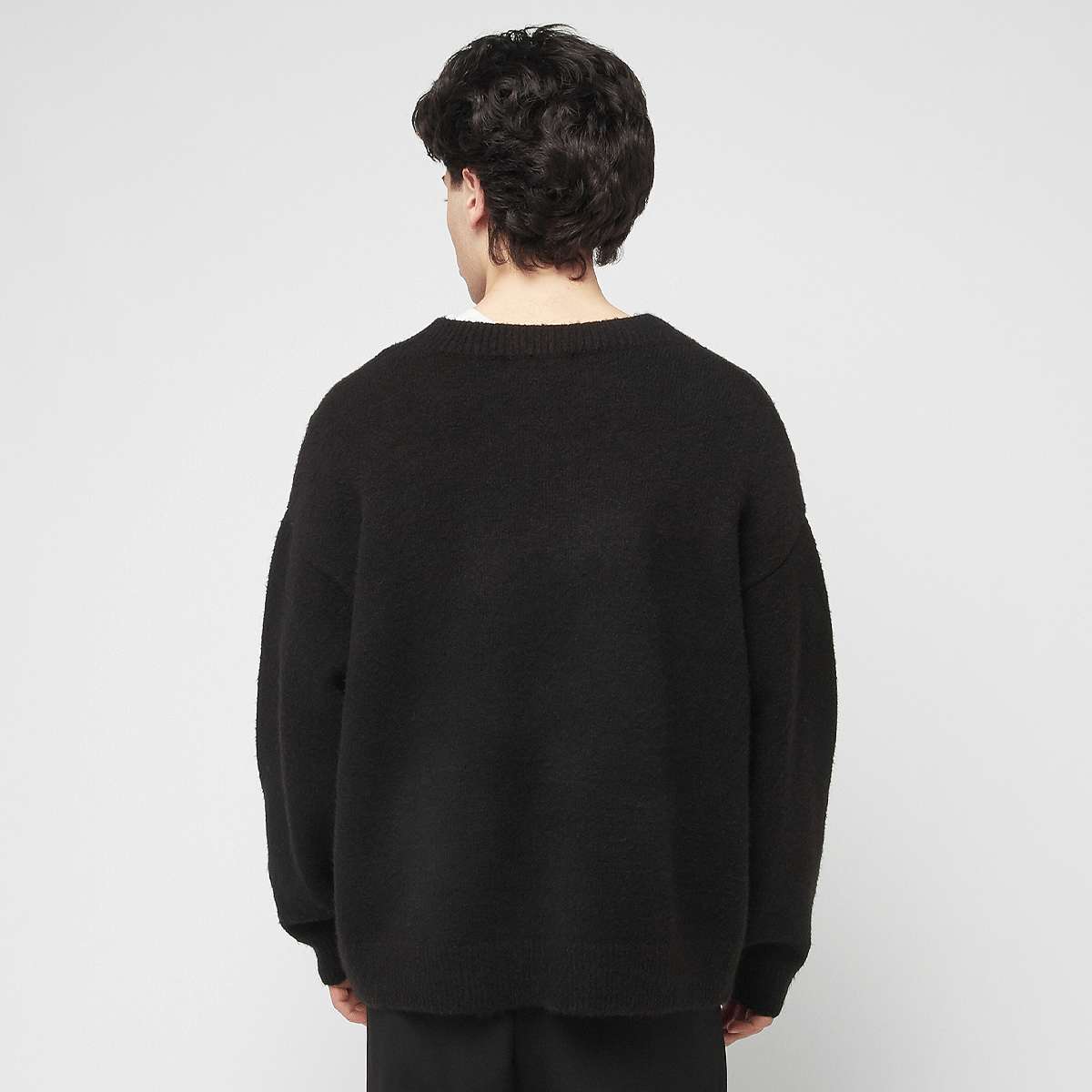 Another Cotton Lab Set Knit Sweater Men Kleding zwart Maat S