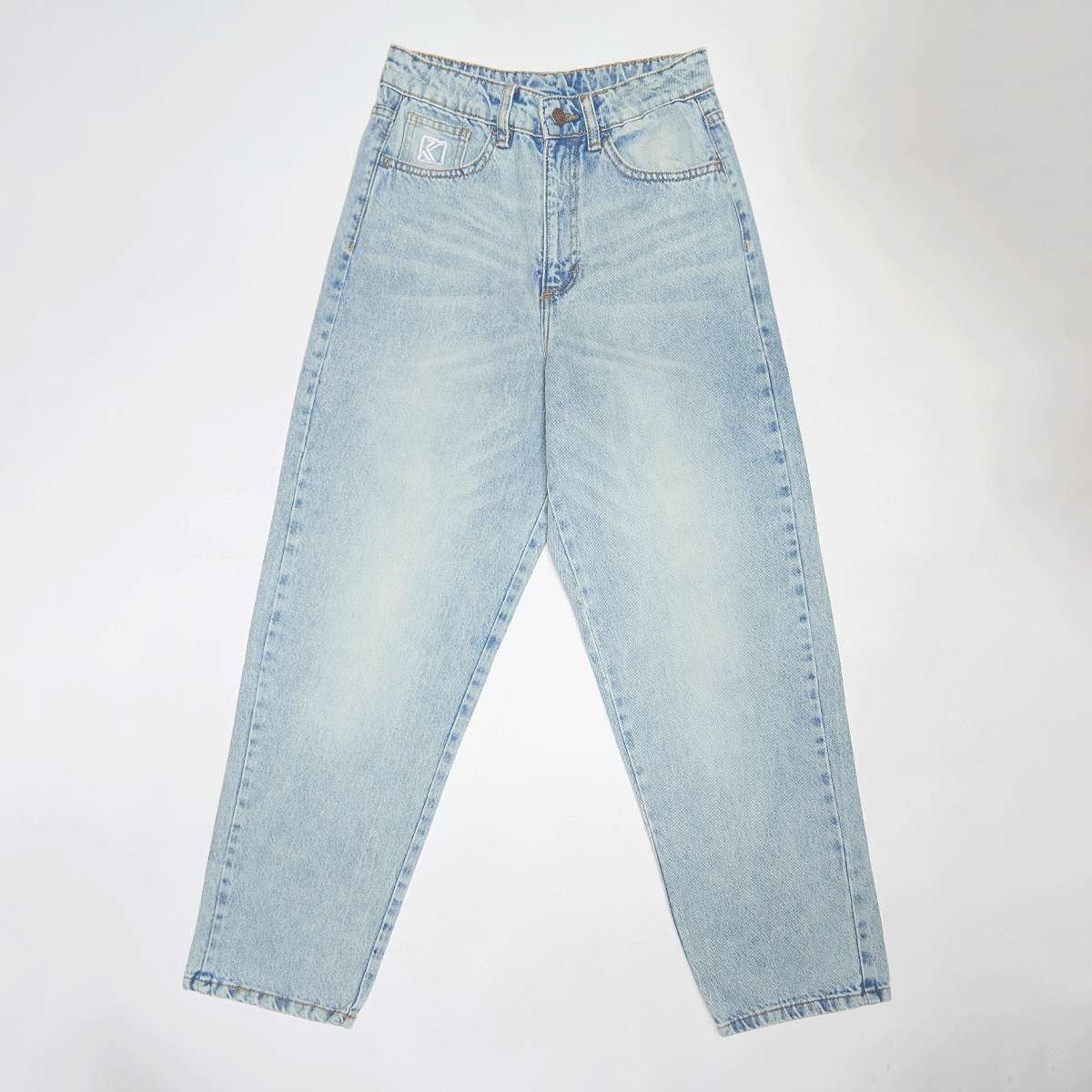 Karl Kani, Og Relaxed Denim Pants Junior, blue