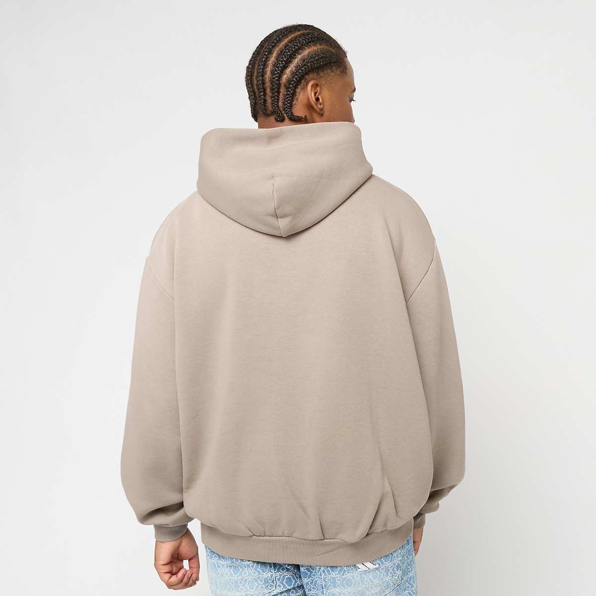 Karl Kani Retro Washed Oversized Hoodie Men Hoodies & Sweaters beige Maat S Kleding