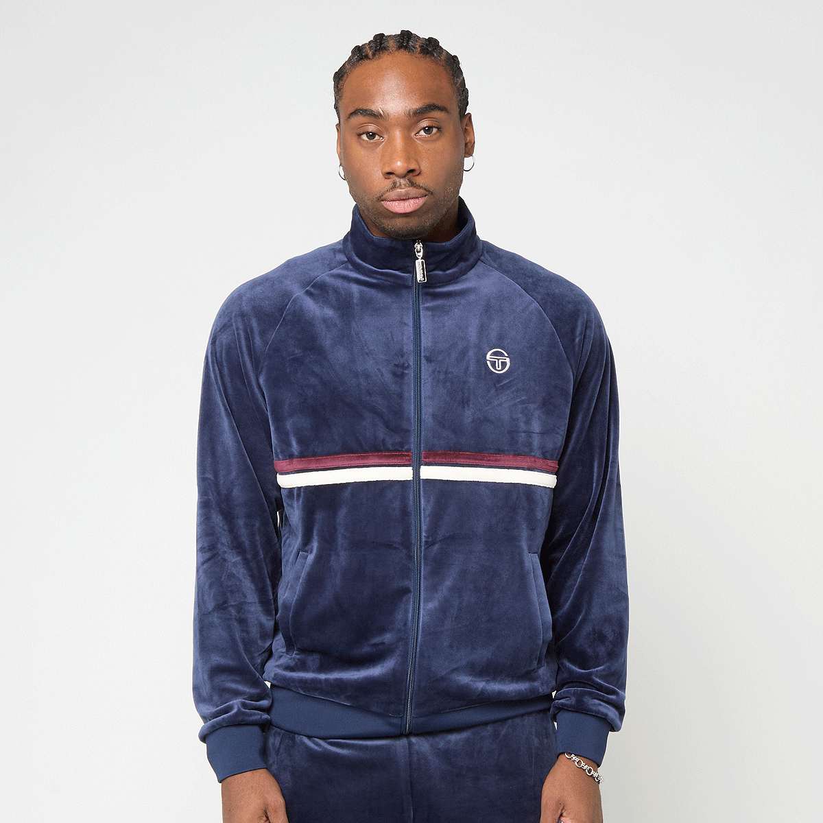 Sergio Tacchini Herren Blau Dallas 024 Tracktop