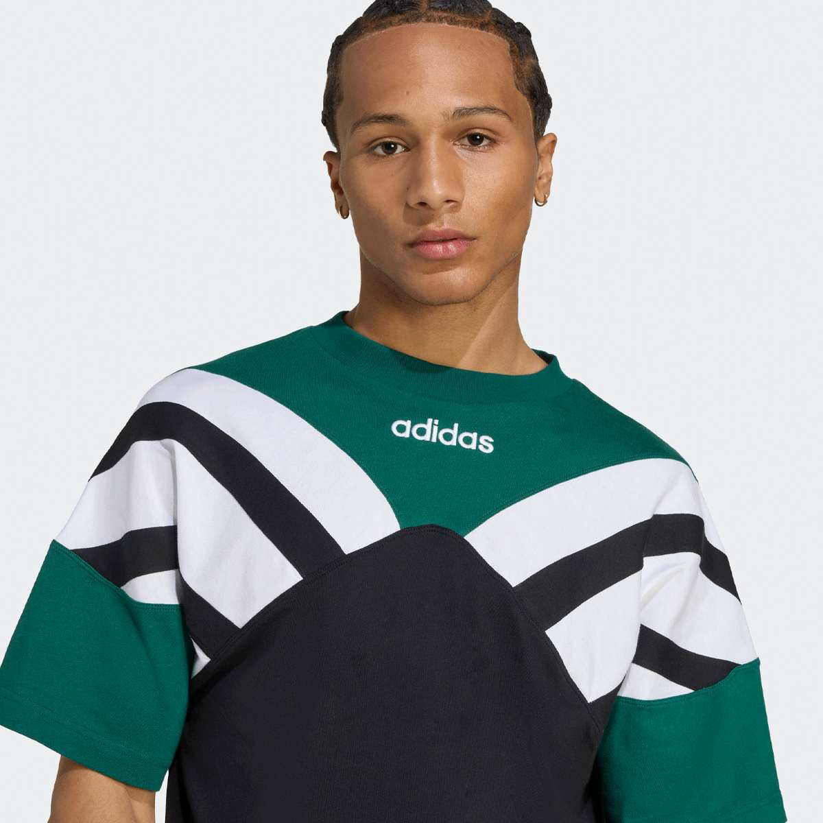 adidas Originals Cutline Tee Men T-Shirts & Polo's zwart Maat L Kleding