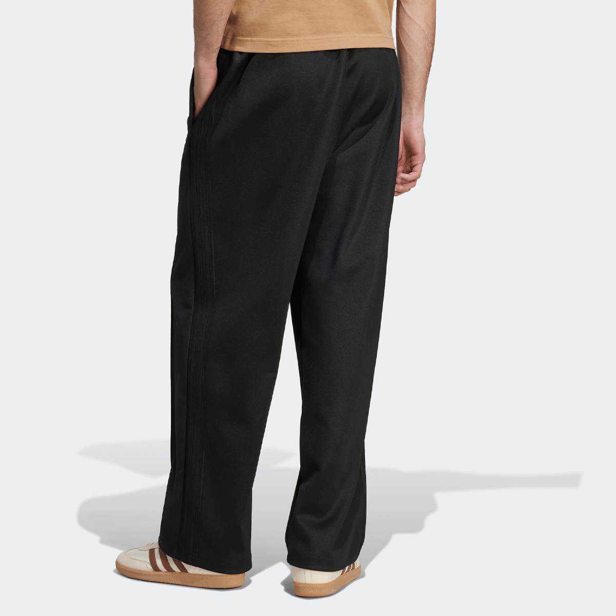 adidas Originals Baggy Track Pant Men Trainingsbroeken zwart Maat L Kleding