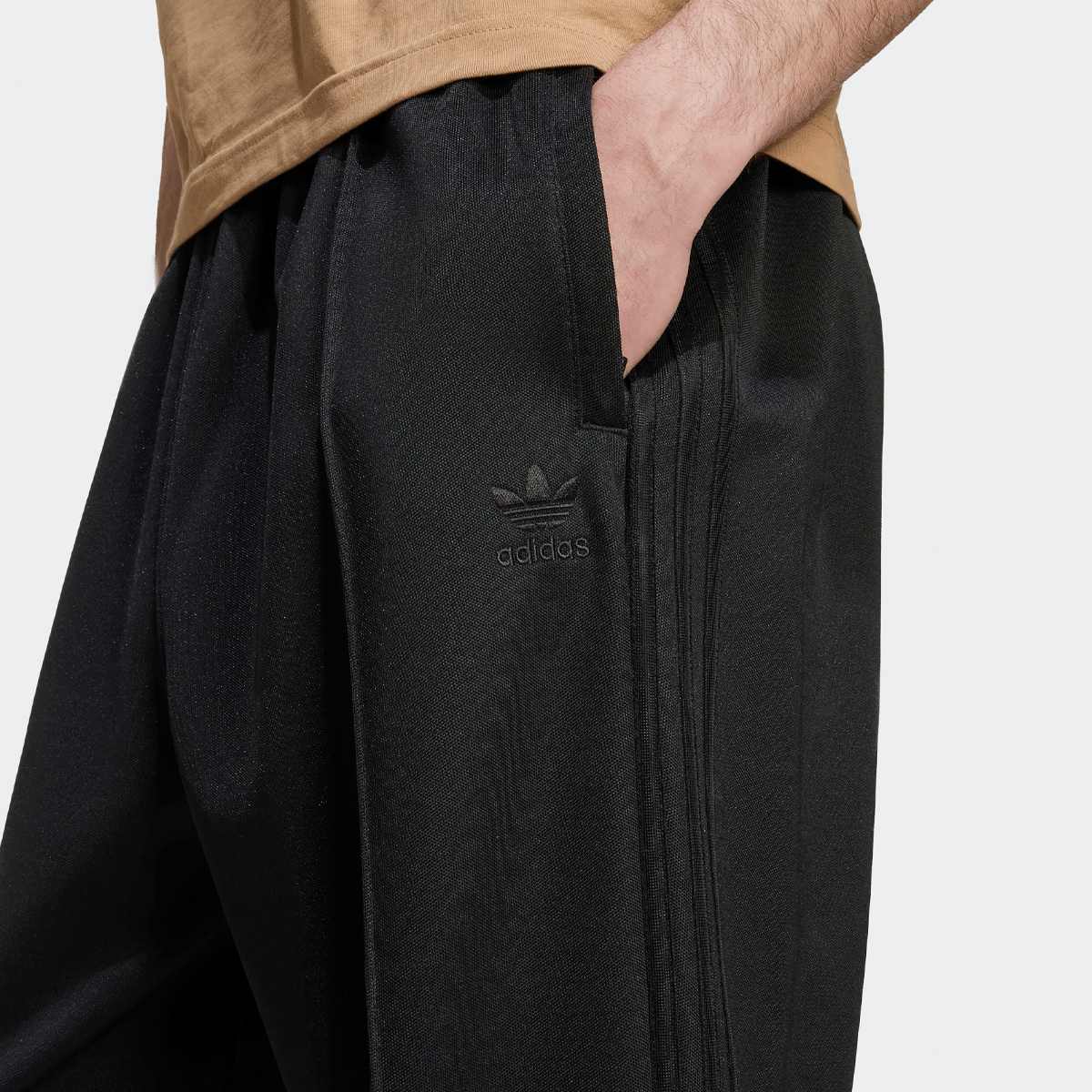 adidas Originals Baggy Track Pant Men Trainingsbroeken zwart Maat L Kleding