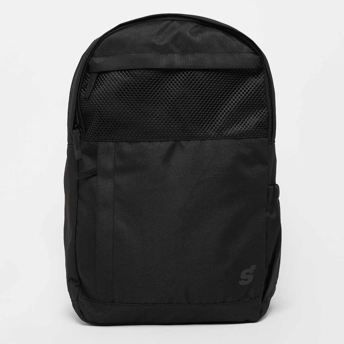SNIPES, S Cube Mesh Multi Pocket Backpack, black