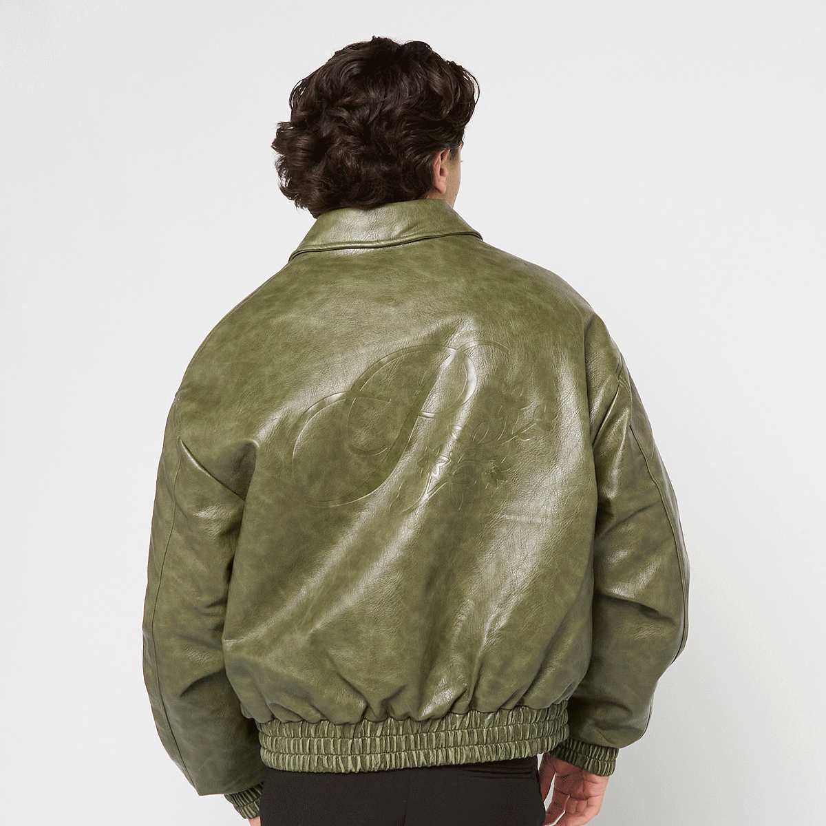 Prohibited Bloom Bomber Jacket Men Bomberjacks groen Maat S Kleding