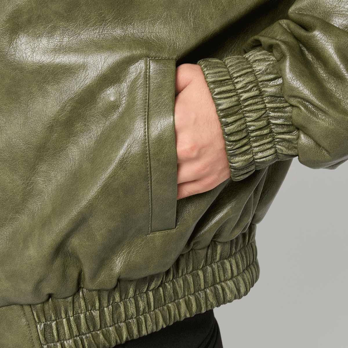 Prohibited Bloom Bomber Jacket Men Bomberjacks groen Maat S Kleding